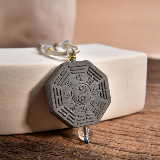 Eight - Trigram - Patterned Incense Plaque Pendant for Balancing Energy and Enhancing Luck(XP-BGY5301)