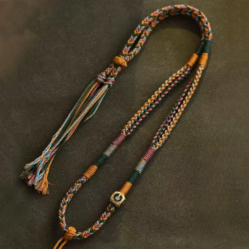blesinchi Adjustable Tibetan Pendant Necklace