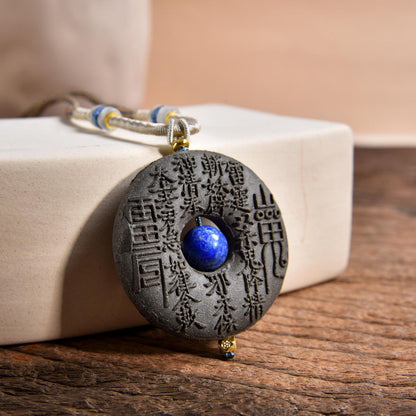 Rune - Incense Plaque Pendant for Enhancing Energy and Luck(XP-JZY5301)