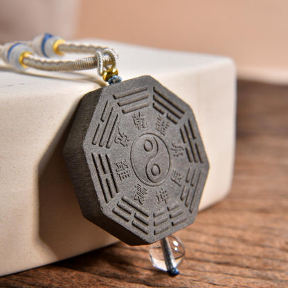 Eight - Trigram - Patterned Incense Plaque Pendant for Balancing Energy and Enhancing Luck(XP-BGY5301)