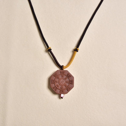 Eight - Trigram - Patterned Incense Plaque Pendant for Balancing Energy and Enhancing Luck(XP-BGY5302)