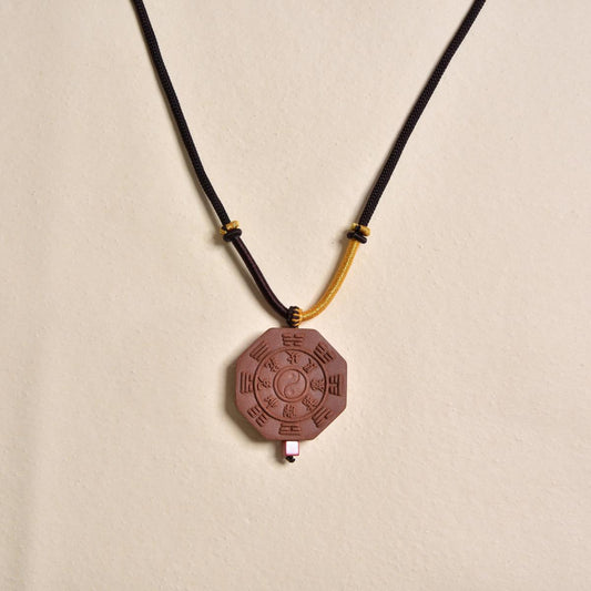 Eight - Trigram - Patterned Incense Plaque Pendant for Balancing Energy and Enhancing Luck(XP-BGY5302)