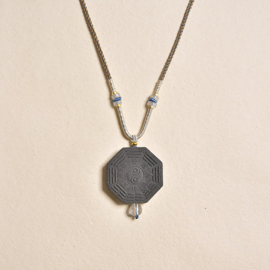Eight - Trigram - Patterned Incense Plaque Pendant for Balancing Energy and Enhancing Luck(XP-BGY5301)
